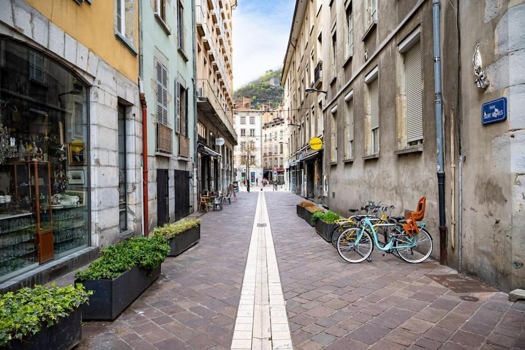 Hyper-Centre De Grenoble, Suite Parentale - Wifi Fibre - Cocon المظهر الخارجي الصورة